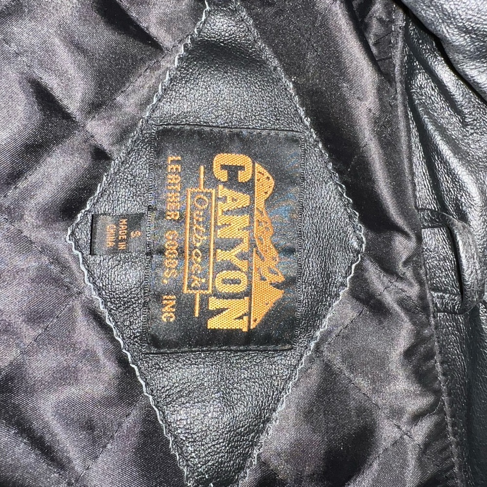 Black Leather Jacket - image 4